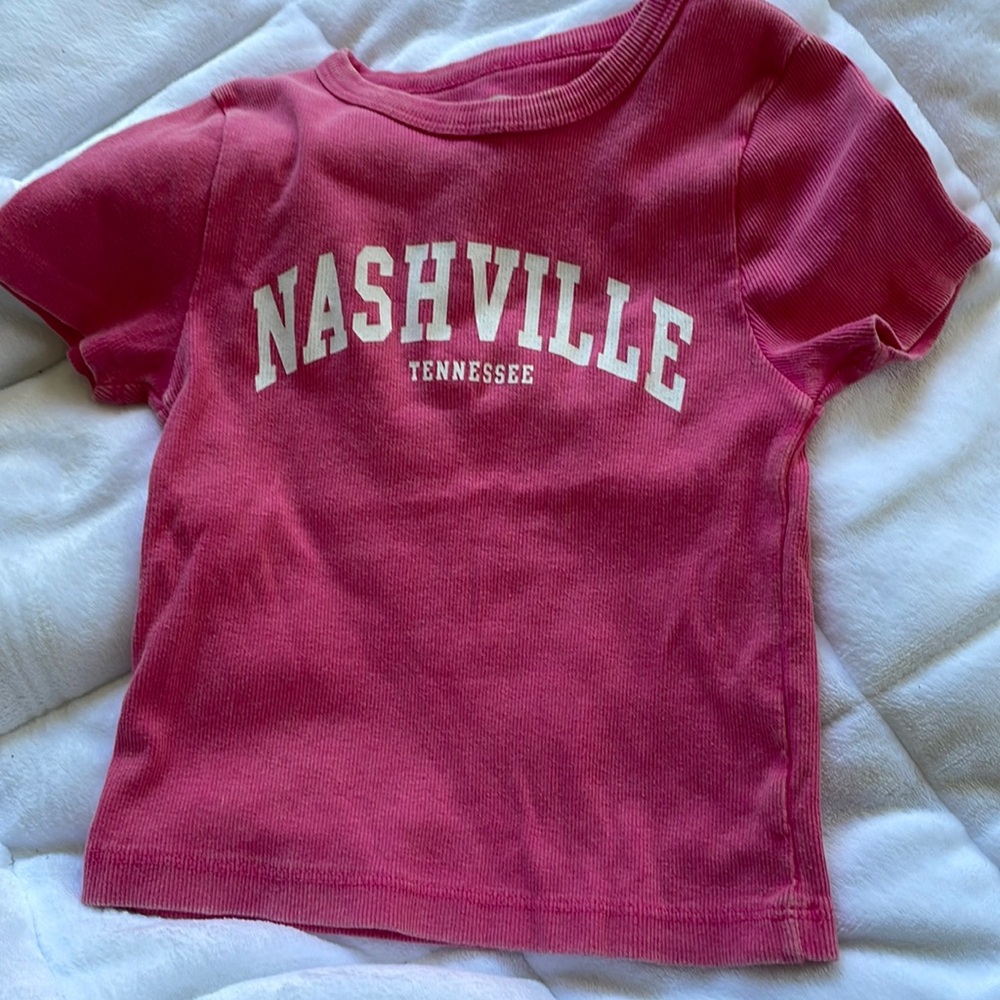 Pink Nashville shirt
